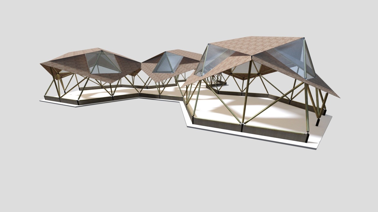 Media 1 for listing BAMBOO SHELTER, BUNGALOW,  DUAL CUBOCTAR BAKED