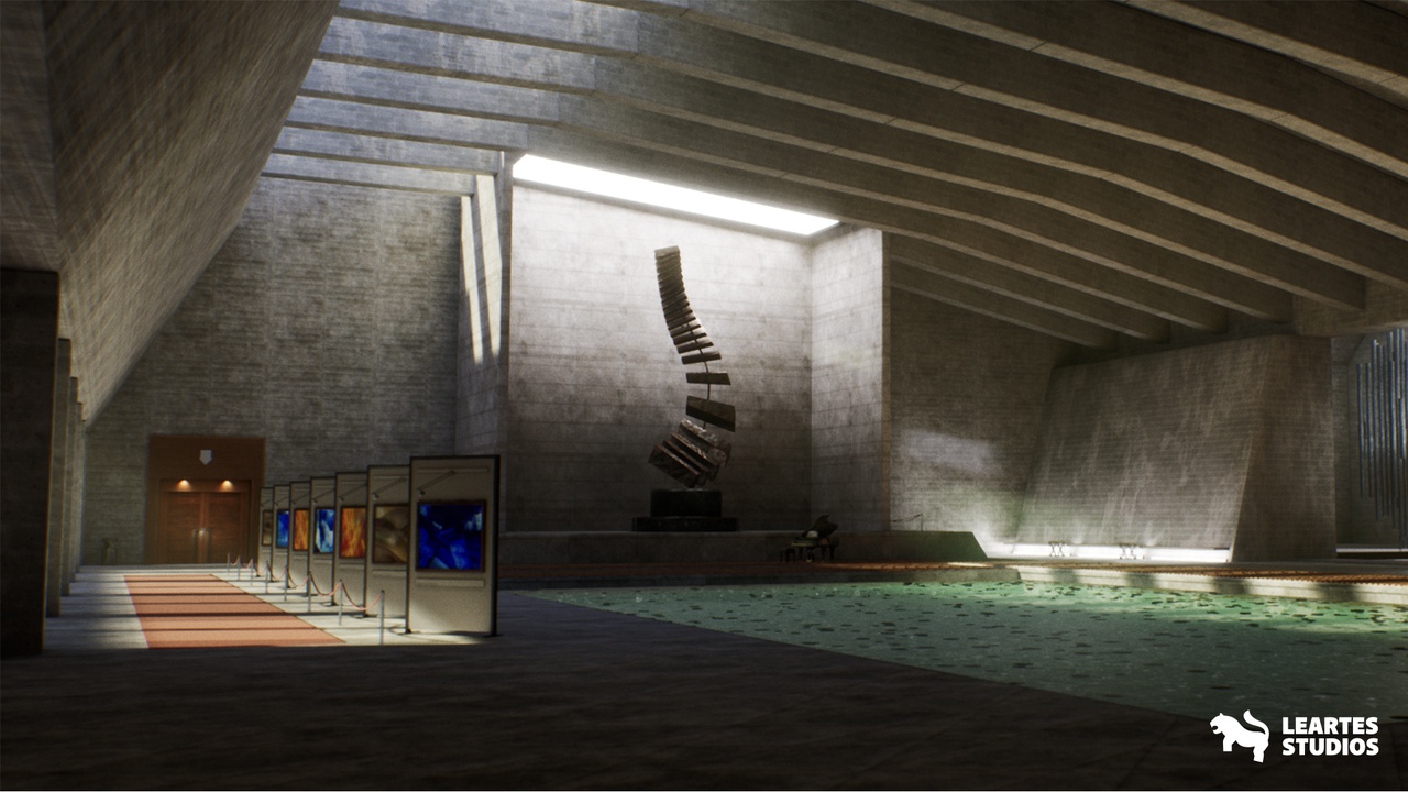 商品 Modern Art Museum Environment ( Showroom Museum Art Exhibition Showroom ) 的媒体 1