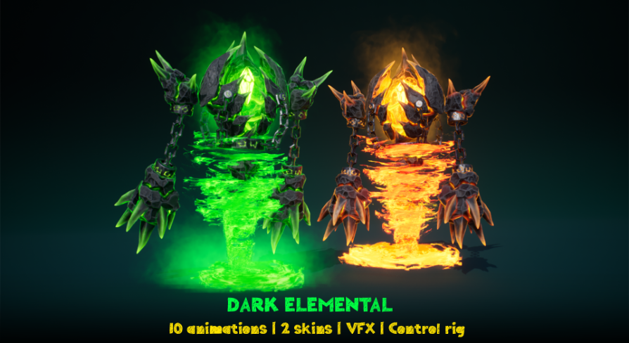 Dark Elemental | Fab