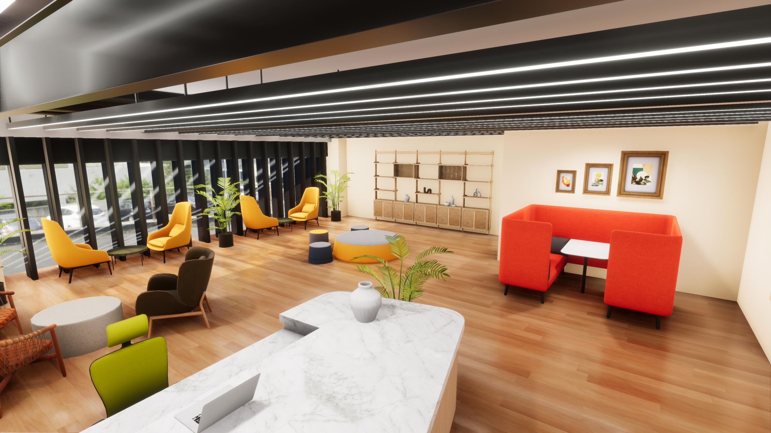 Media 1 for listing Modern Office Workspace