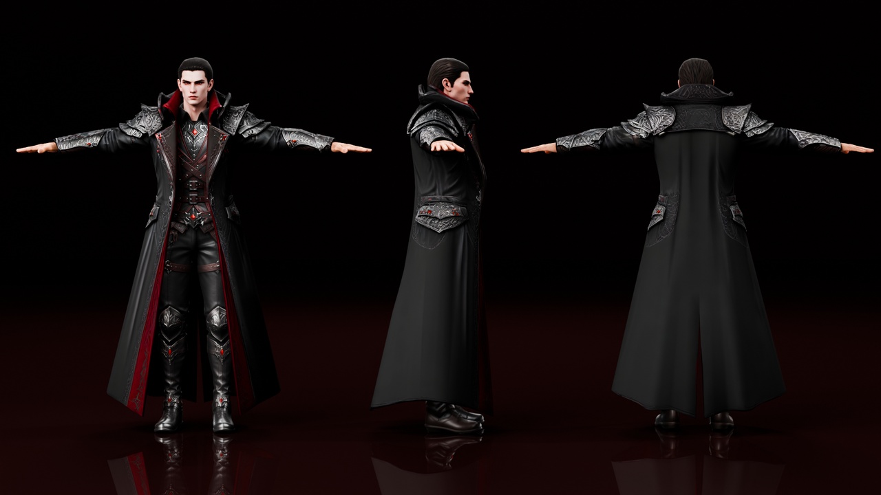 Media 1 for listing Vampire Ancient Male Character