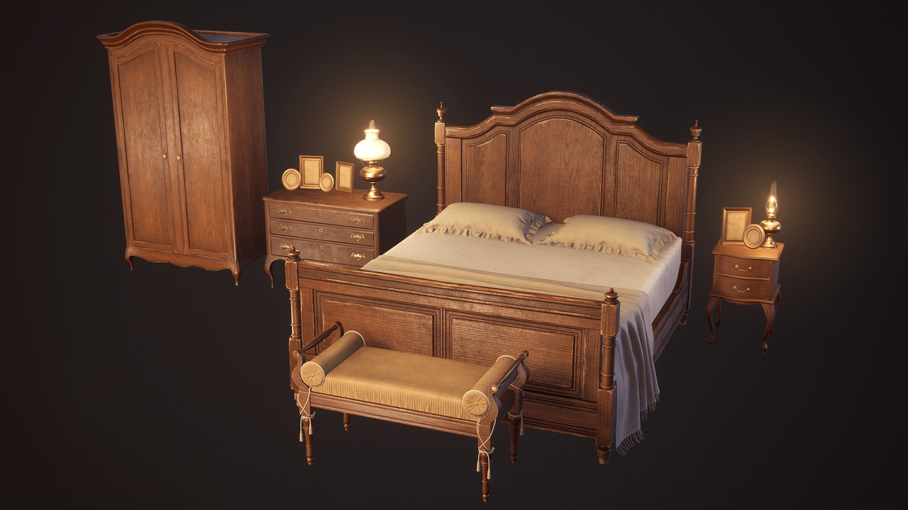 Media 1 for listing Bedroom Furniture Props