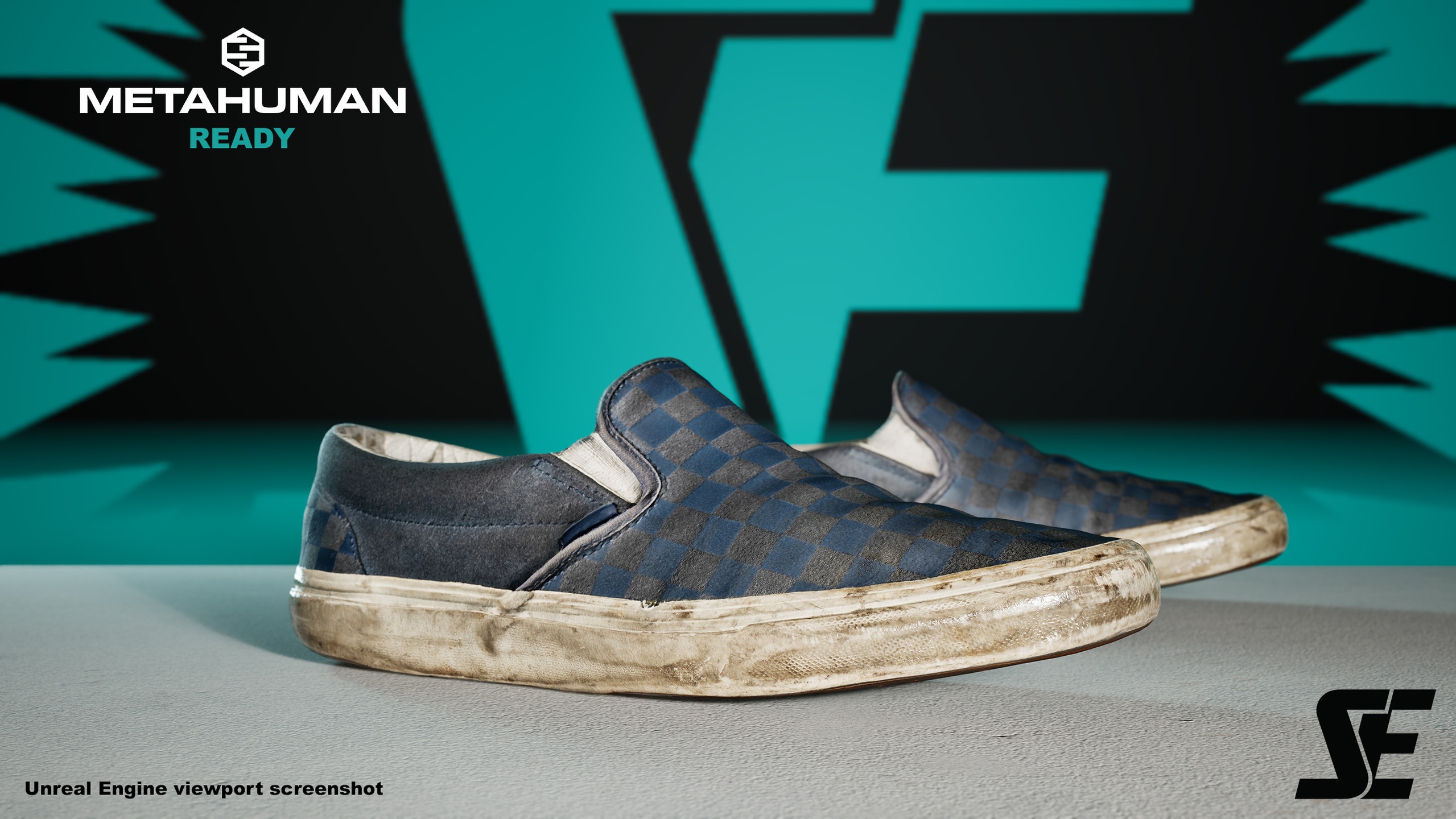Media 1 for listing MetaHuman Shoes - Slips V2