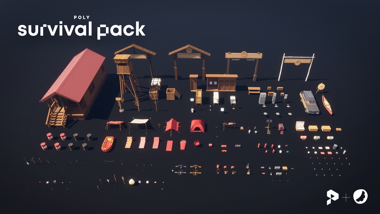 Media 1 for listing Poly Survival Pack