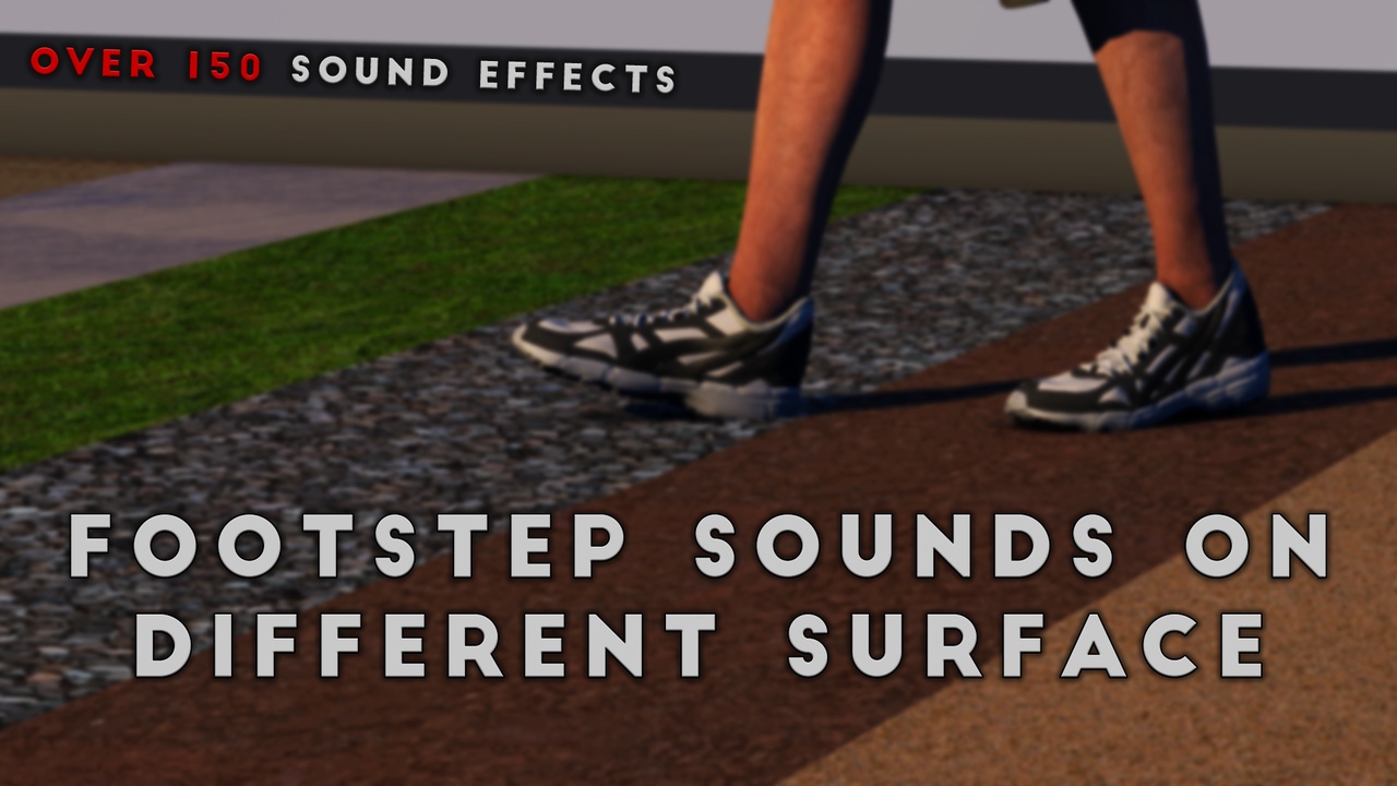 Media 1 for listing Footstep Sounds On Different Surface