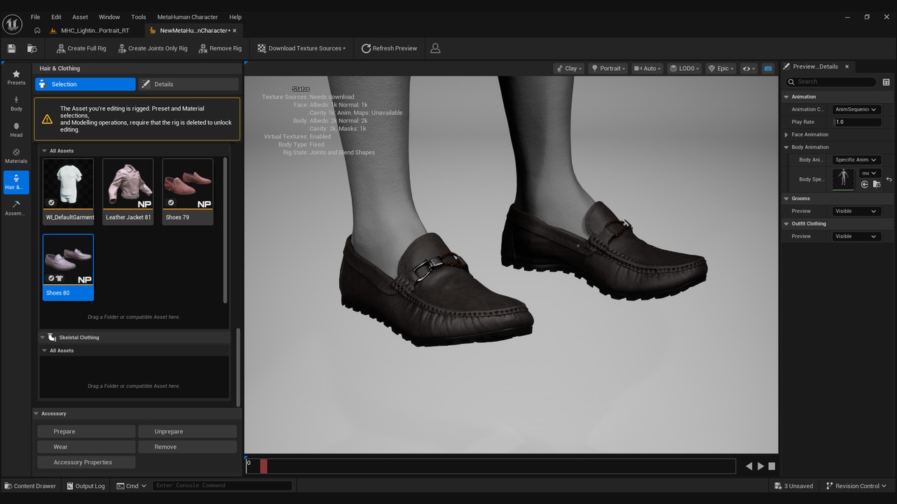 Media 1 for listing Shoes for Metahuman 80 - MHPKG