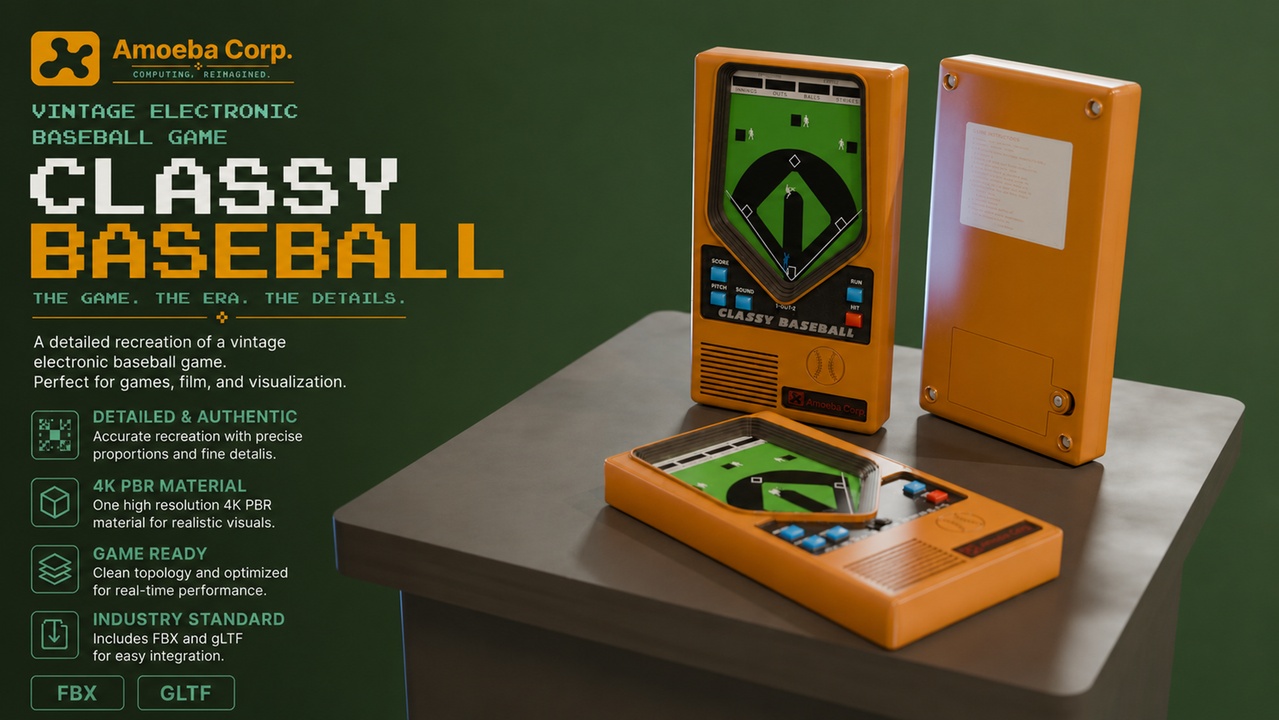 Media 1 for listing Classy Baseball | Vintage Electronic Baseball Game