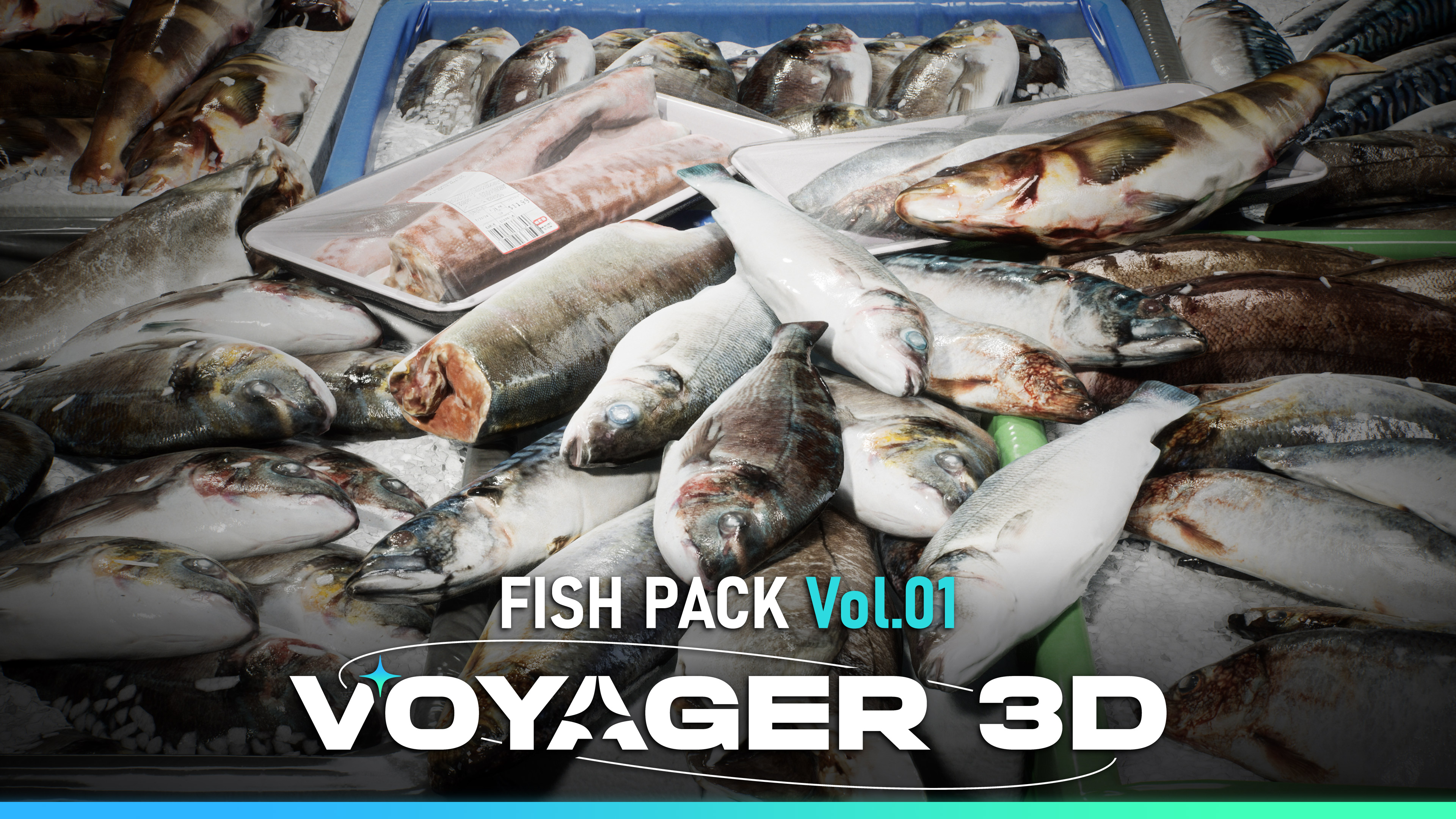 Scanned Fish Pack Vol.01 | Fab