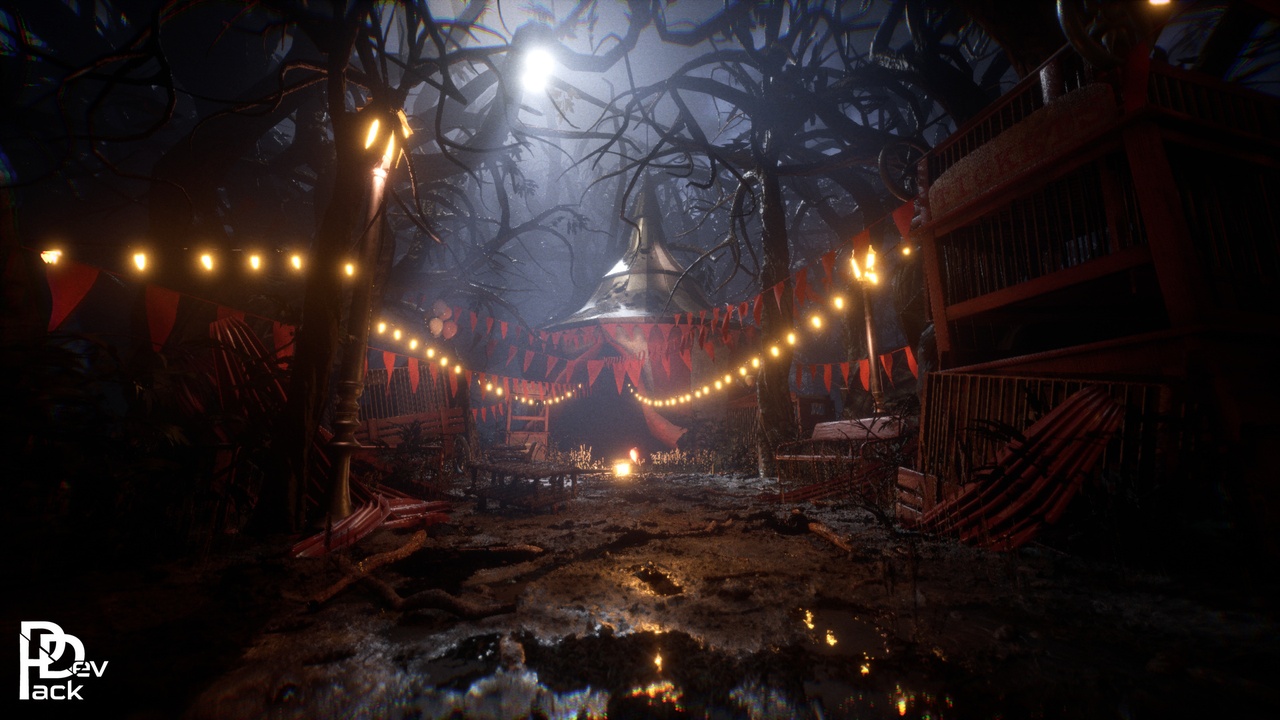 Medios 1 para el artículo Creepy Circus / 55+ Assets