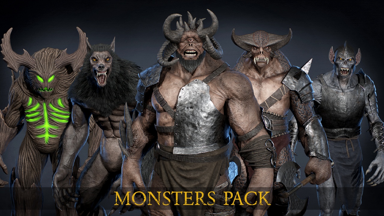 Media 1 for listing Monsters Pack