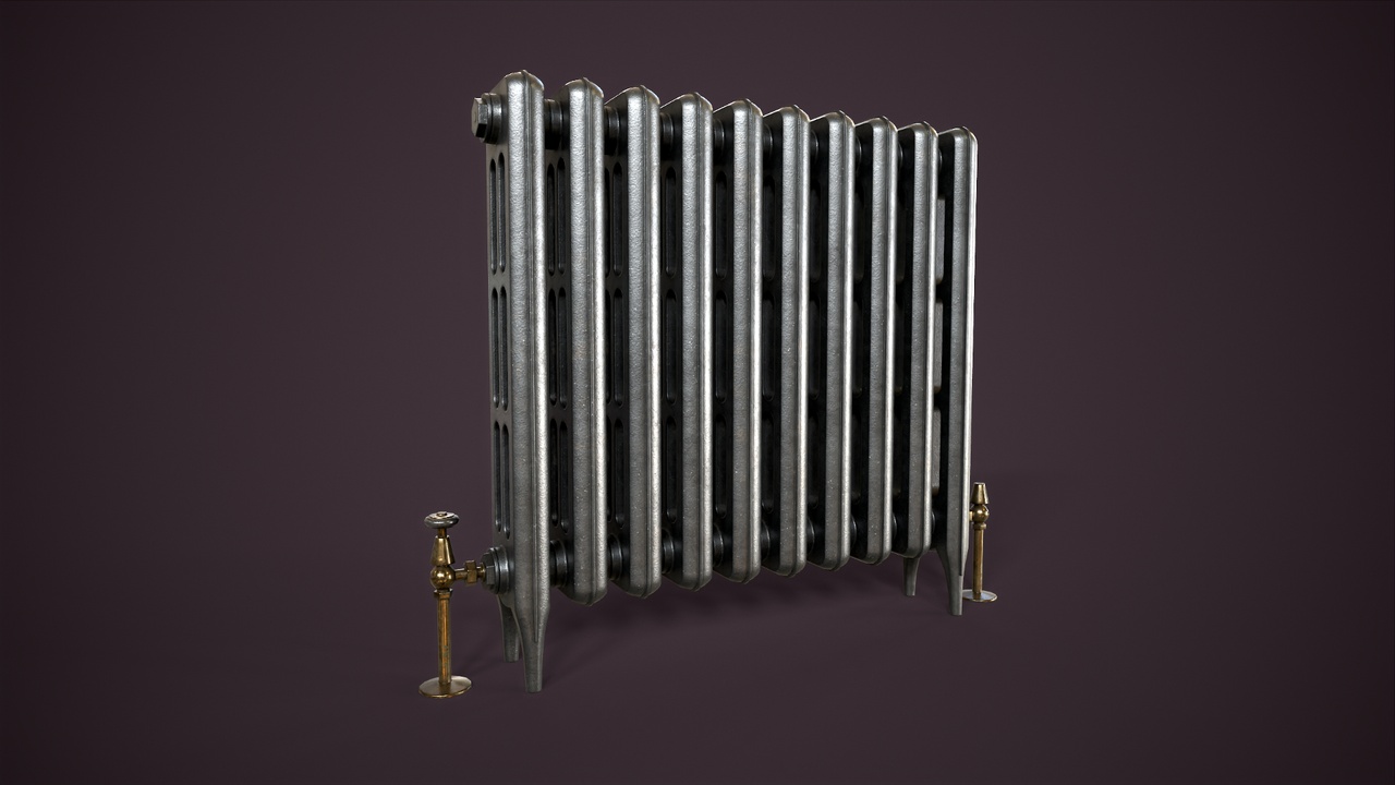 Media 1 for listing Vintage Cast Iron Radiator