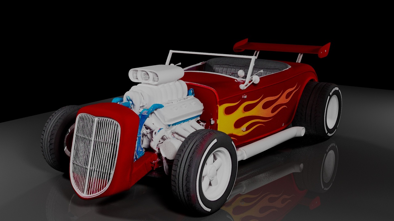 Media 1 for listing "3D Hotrod"