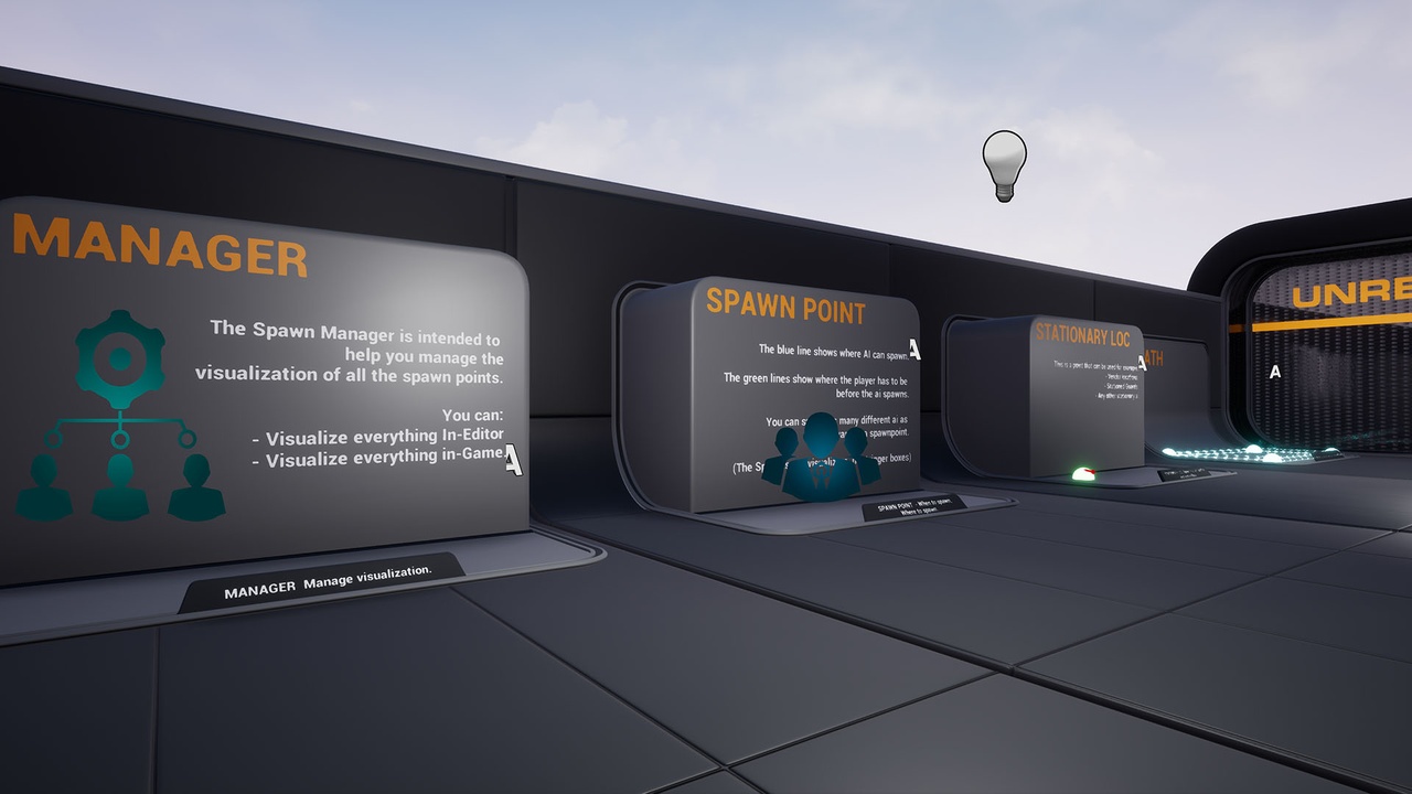 Open World AI Spawn System