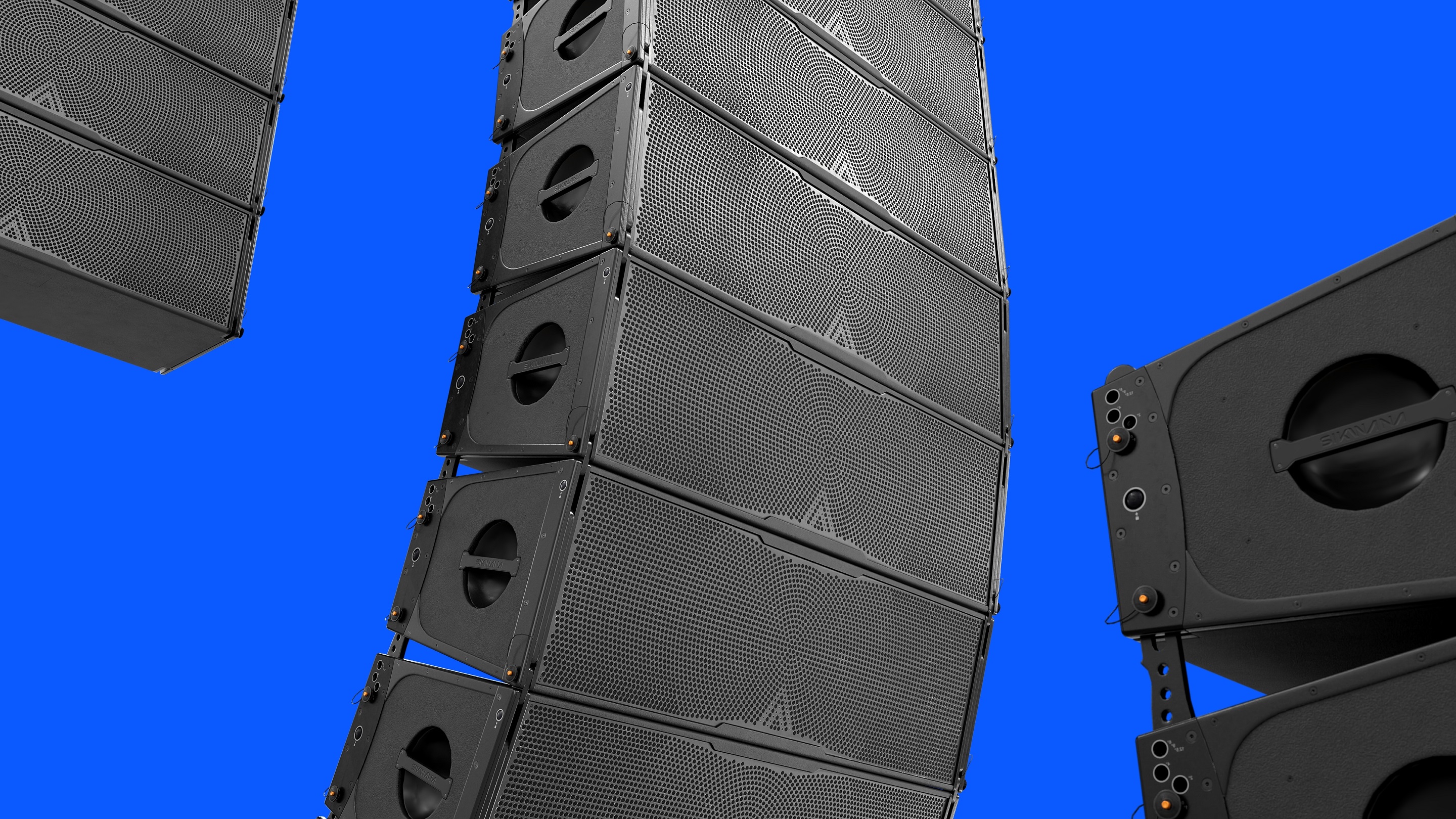 Speaker Line Array 3D  Live Sound PA
