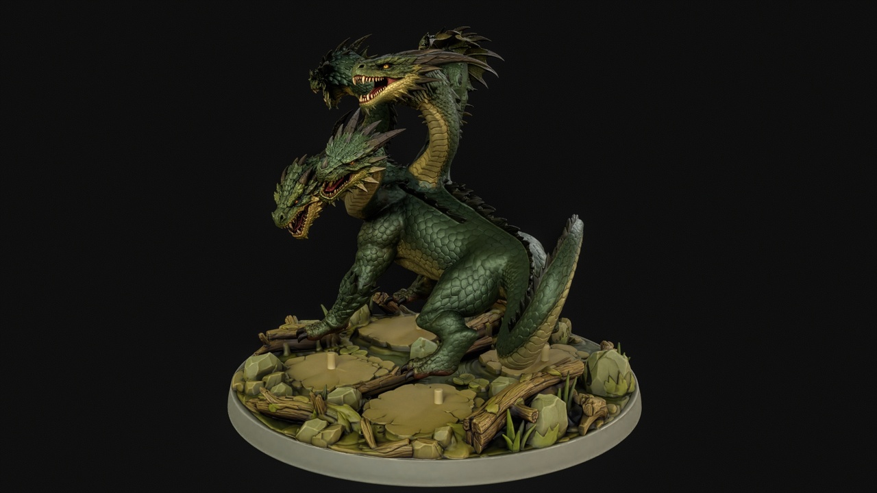 Media 1 for listing Hydra 3D Print Ready