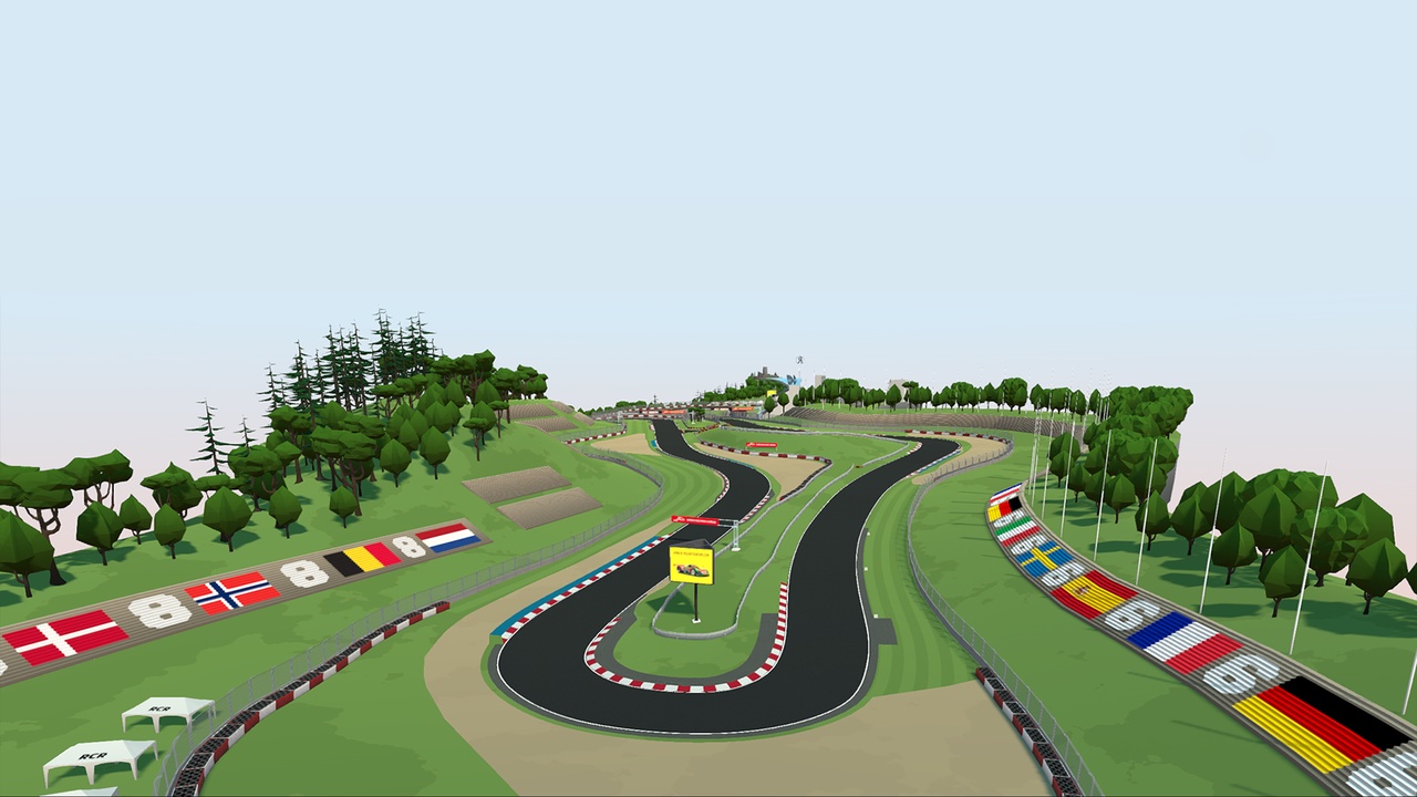 Media 1 for listing Cartoon Race Track Nurberg