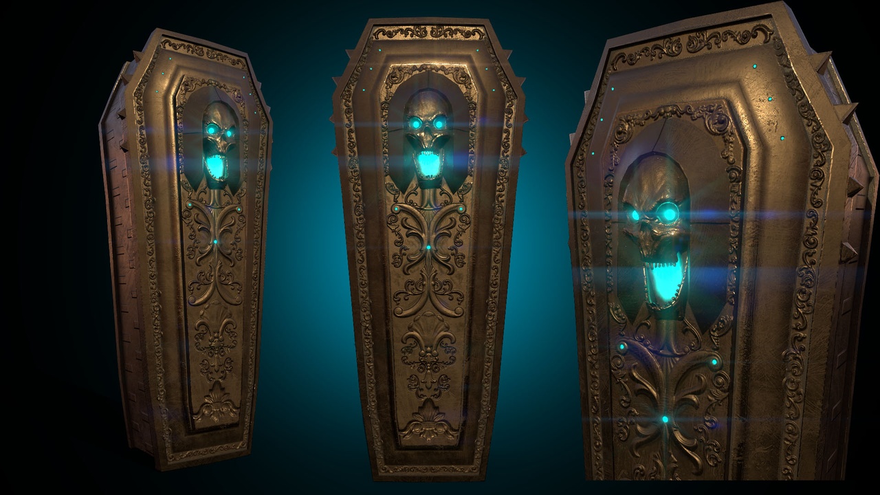 Media 1 for listing Medieval Necromancer Prop Pack