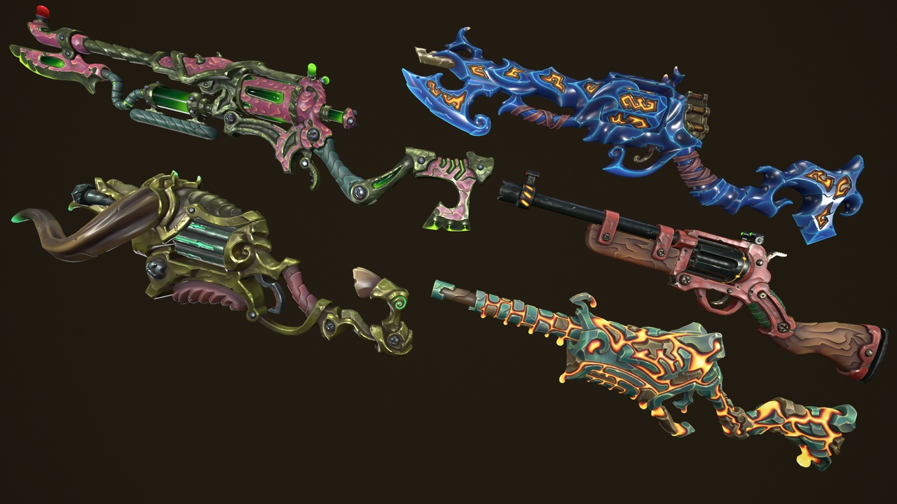 Media 1 for listing Stylized rifles