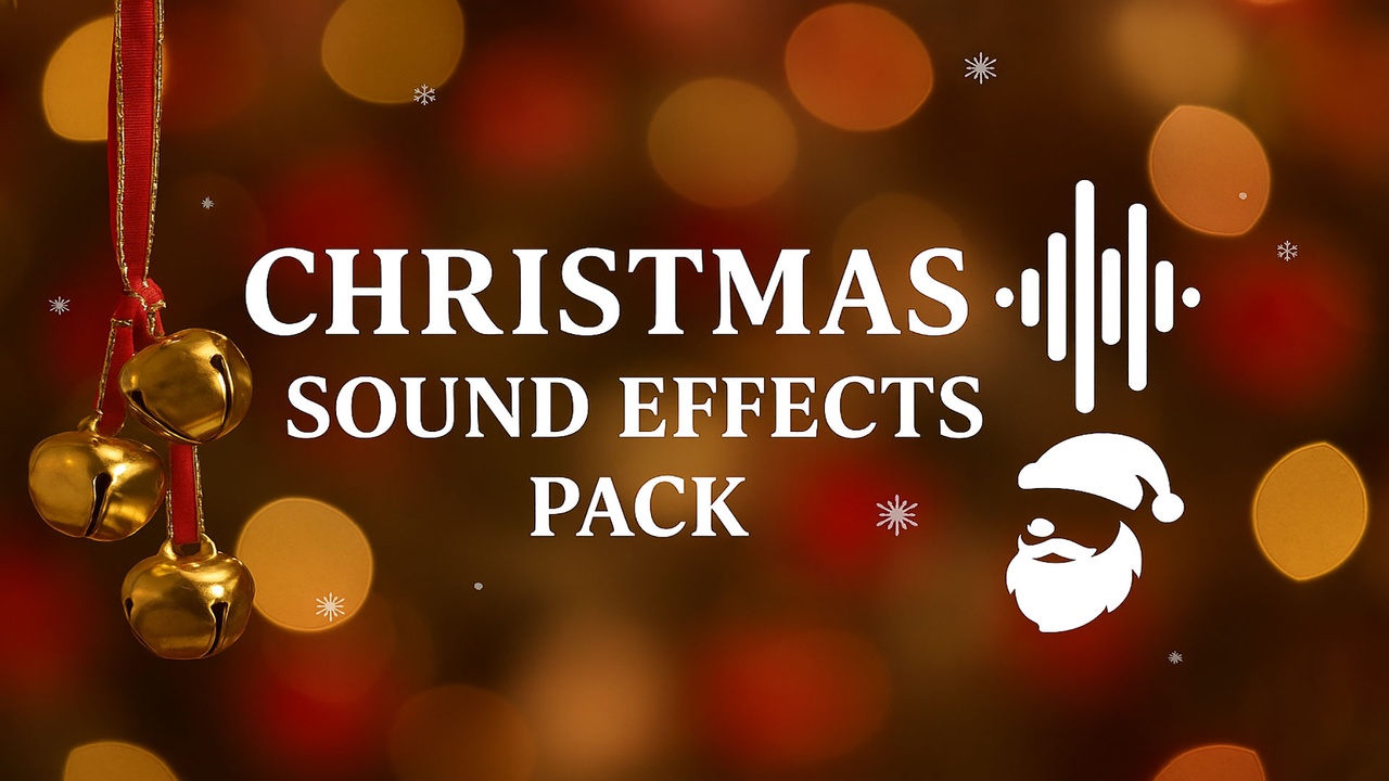 Media 1 for listing Christmas Sound Effects Pack – Festive Holiday Audio Collection