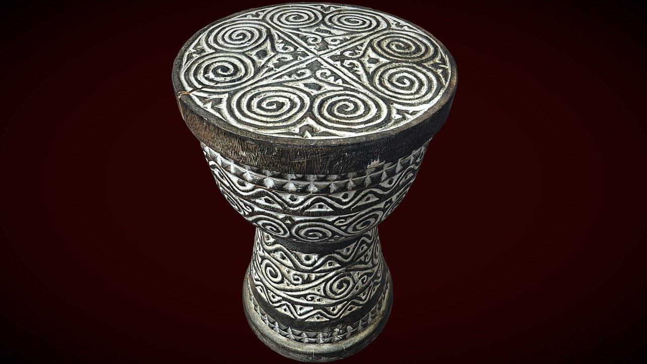 Media 1 for listing Balinese Suar Wood Stool