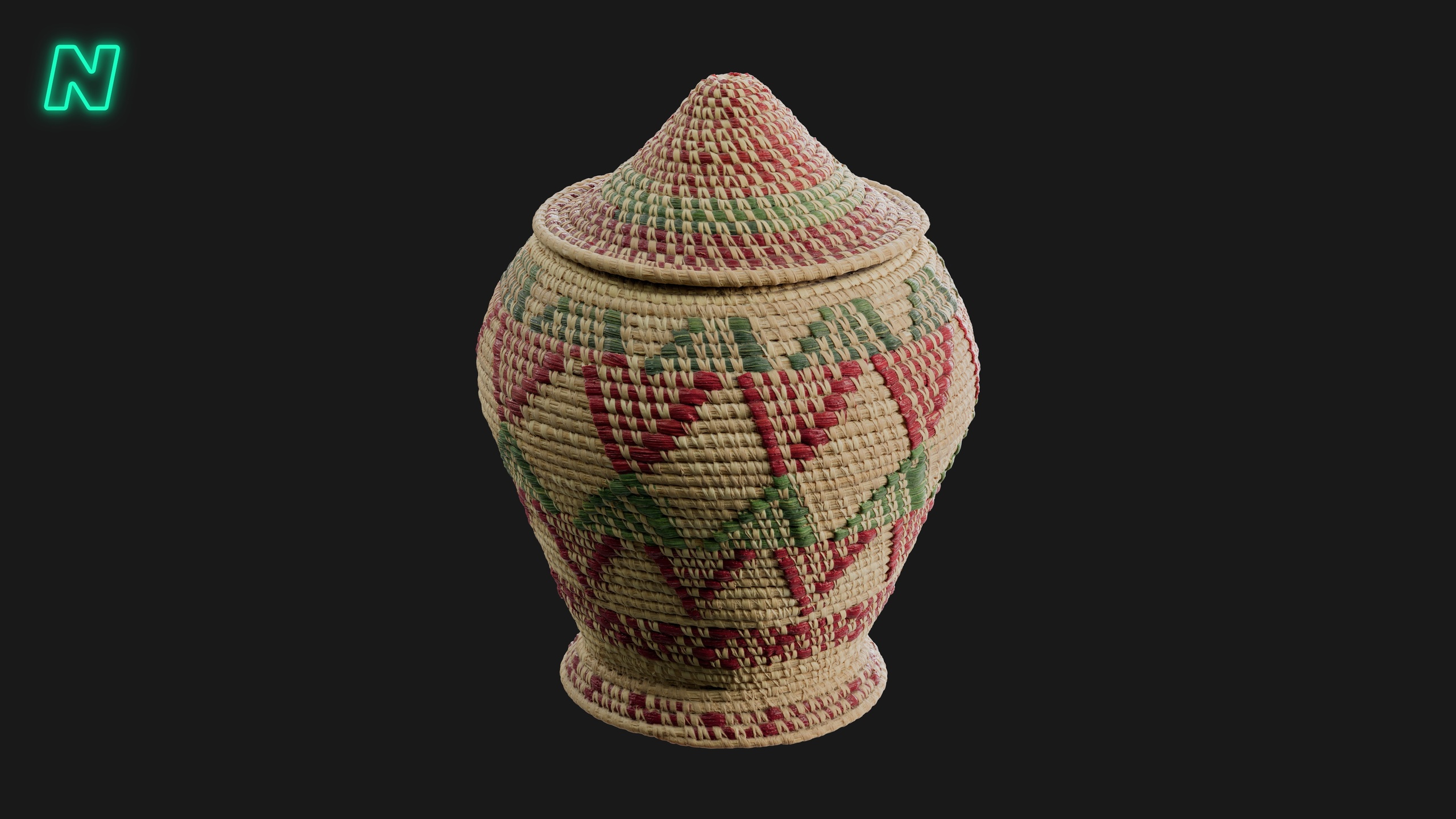 Media 1 for listing Woven Basket 03