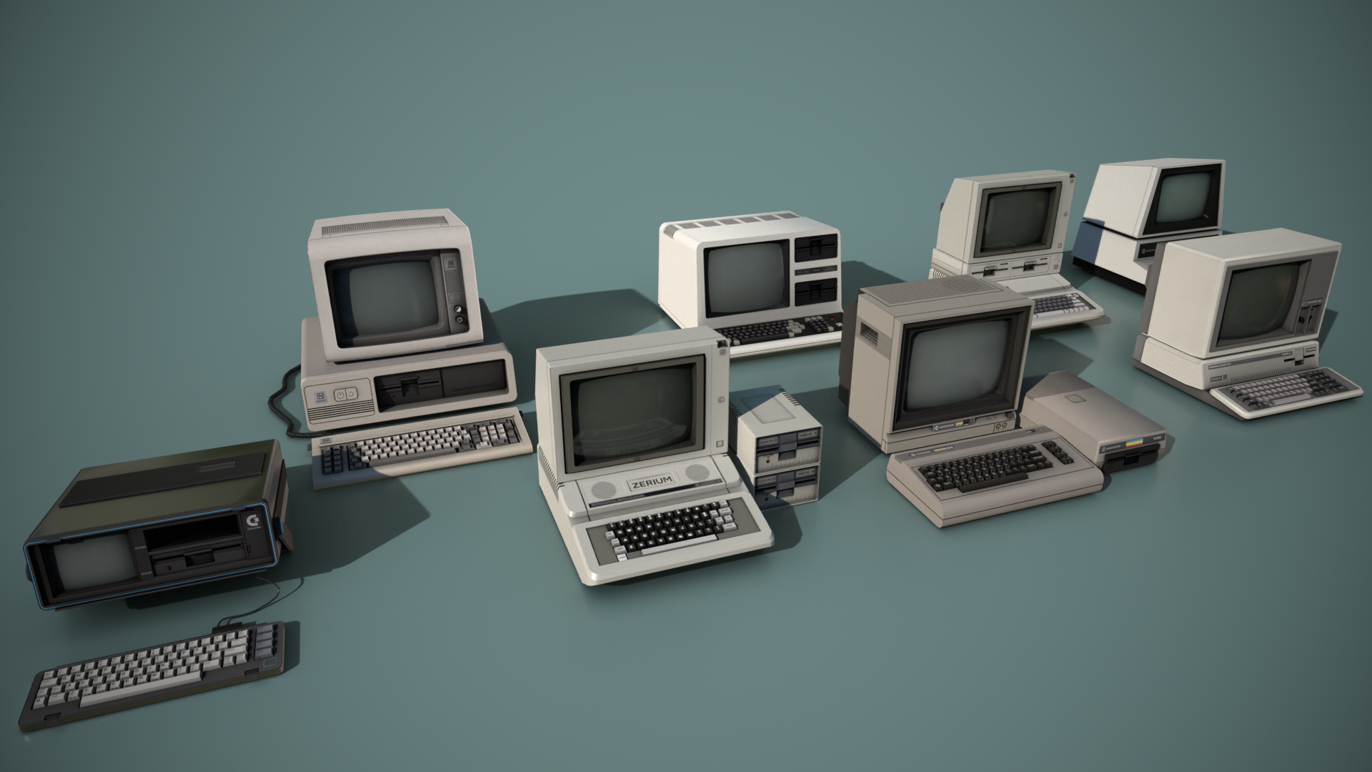 Computer Collection Are Called Computer Program Retro computer collection | Fab