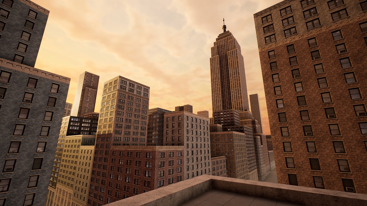 Procedural Background Buildings 제품 등록을 위한 미디어 1개