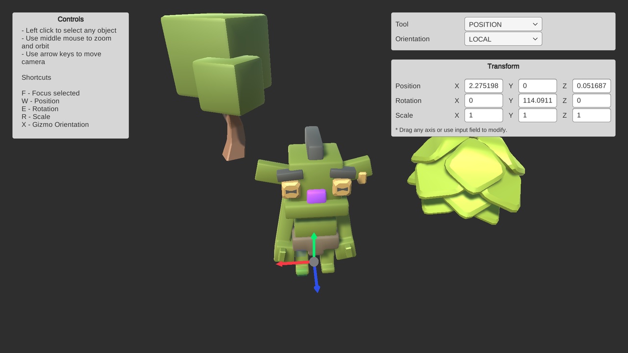Media 1 for listing Runtime Transform Gizmo