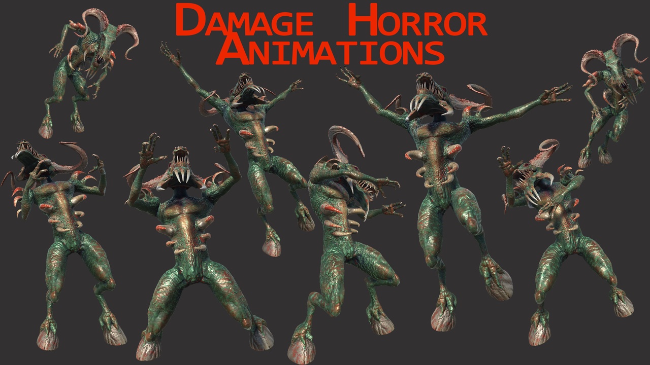 Media 1 for listing Damage Horror Animation