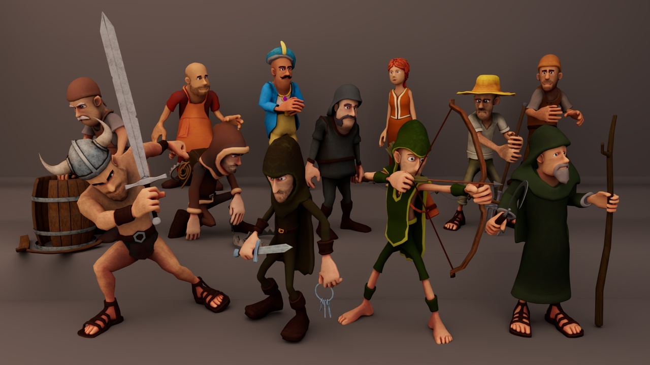 Media 1 for listing dReal Character Bundle - Wildlands Adventure