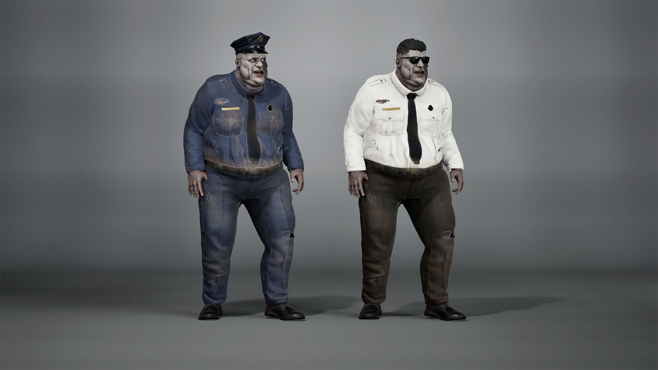 Media 1 for listing Fat Policeman Zombie
