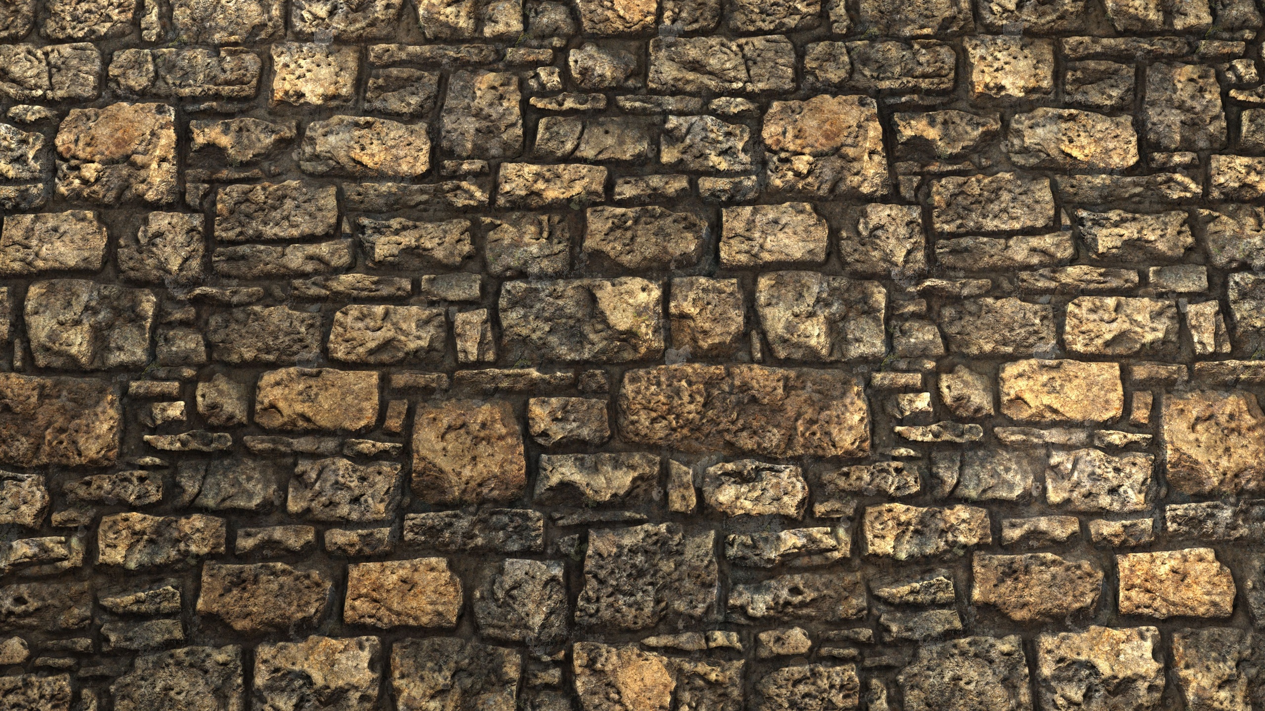 Stone Wall 8K PBR Texture | Fab