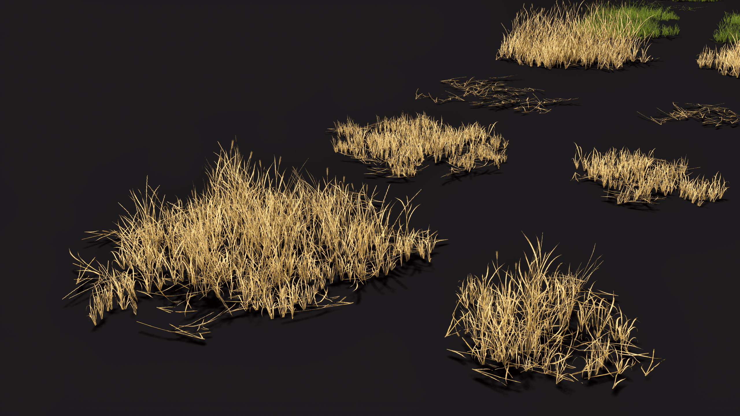 Dry Grass lowpoly game ready | Fab