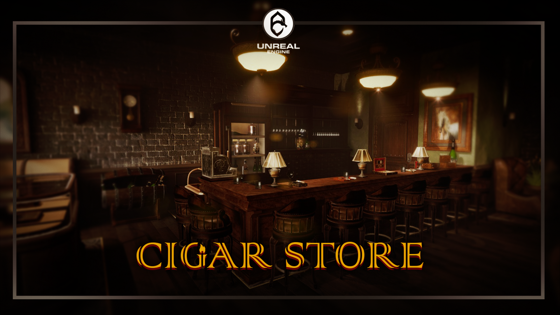 Cigar Store & Pub Environment | Fab