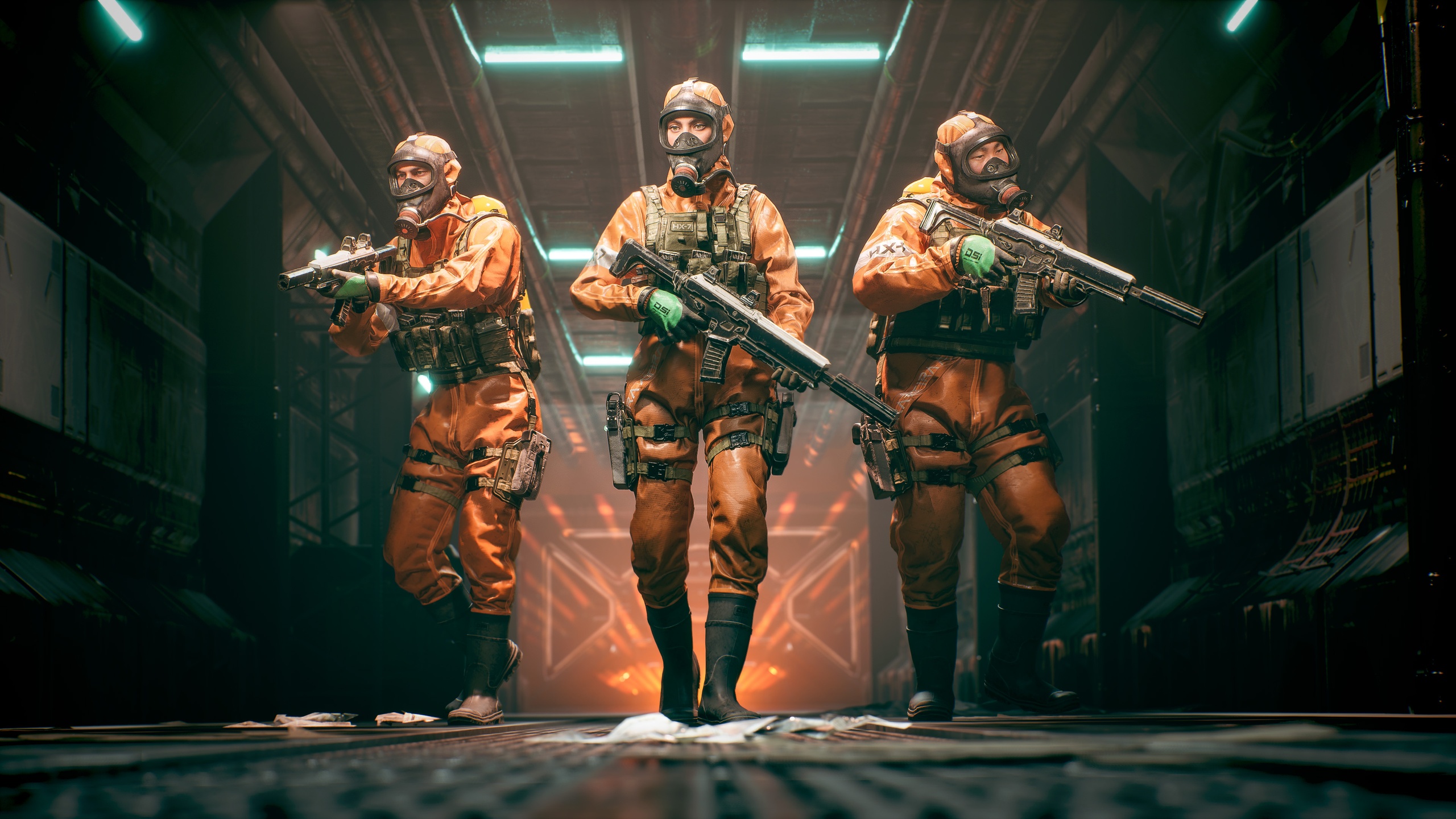 Media 1 for listing Combat Hazmat Suit – Tactical Protective Outfit for MetaHumans & UE5 Skeleton