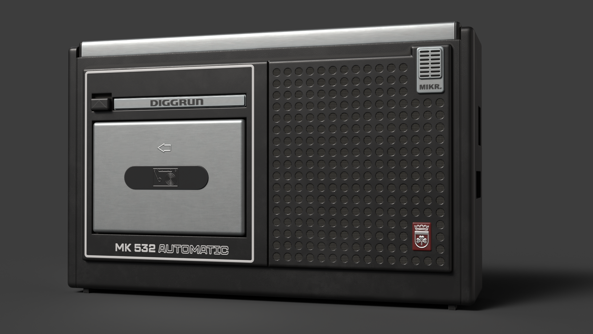 80s Portable Cassette Recorder | Fab