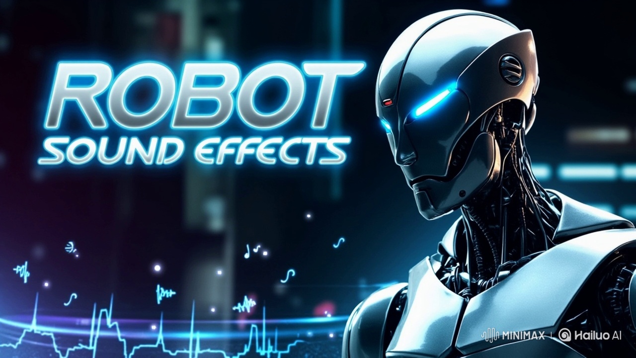Media 1 for listing Robot Sound Effects | Futuristic Sci-Fi SFX for Games, Films & Animations