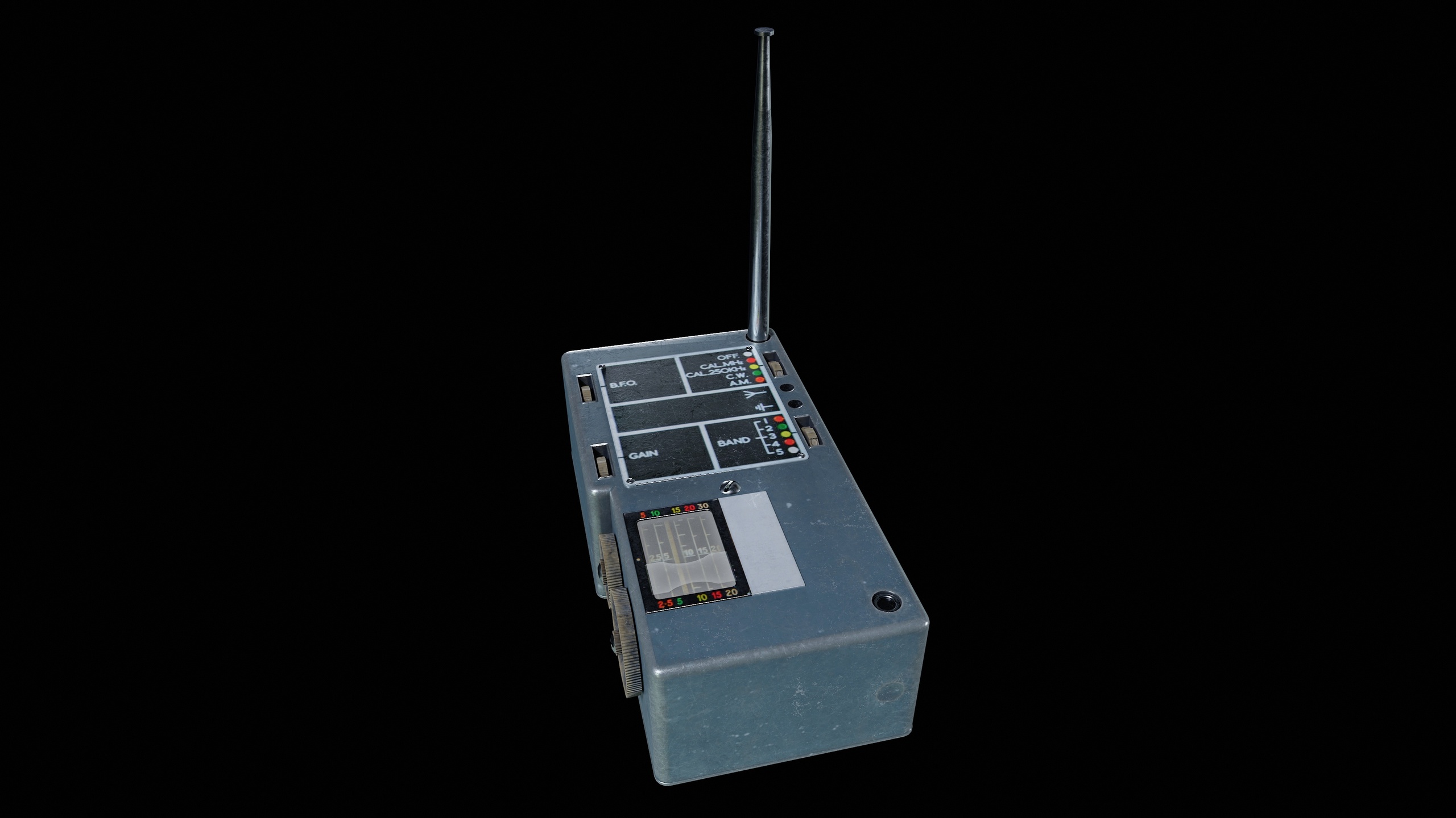 Media 1 for listing MK-328 - Military Radio SPY UK Low-poly 3D model