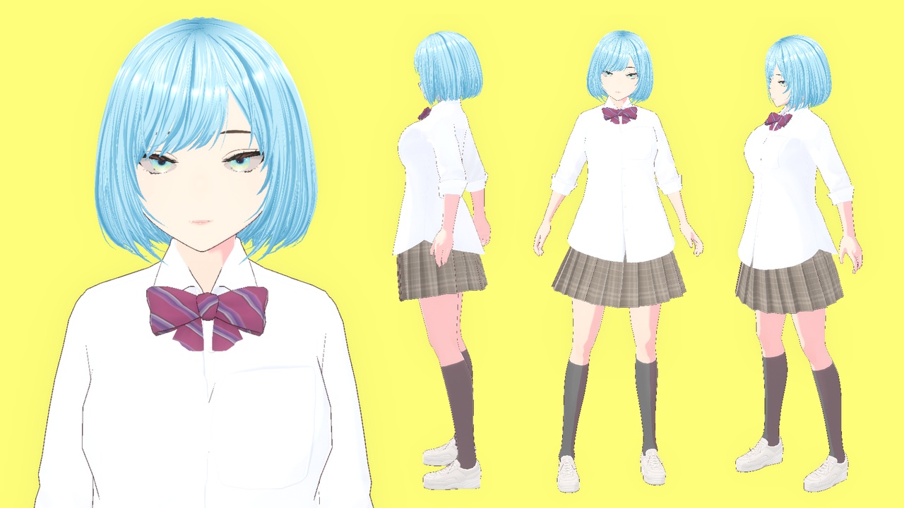 Media 1 for listing Anime School Girl Mizuki - (Character Pack)
