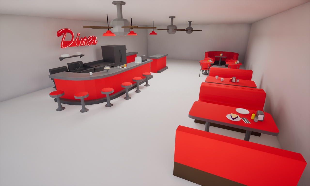 Media 1 for listing Low Poly Diner
