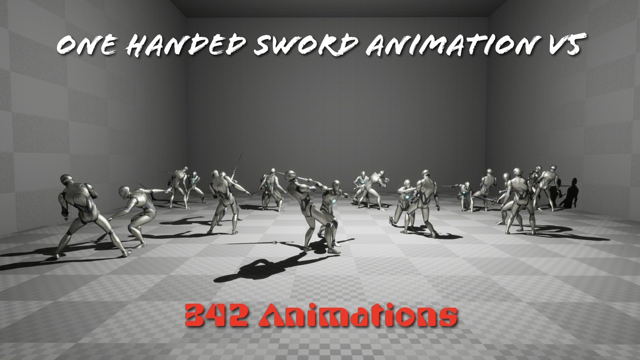 Media 1 for listing One Handed Sword Animation V5
