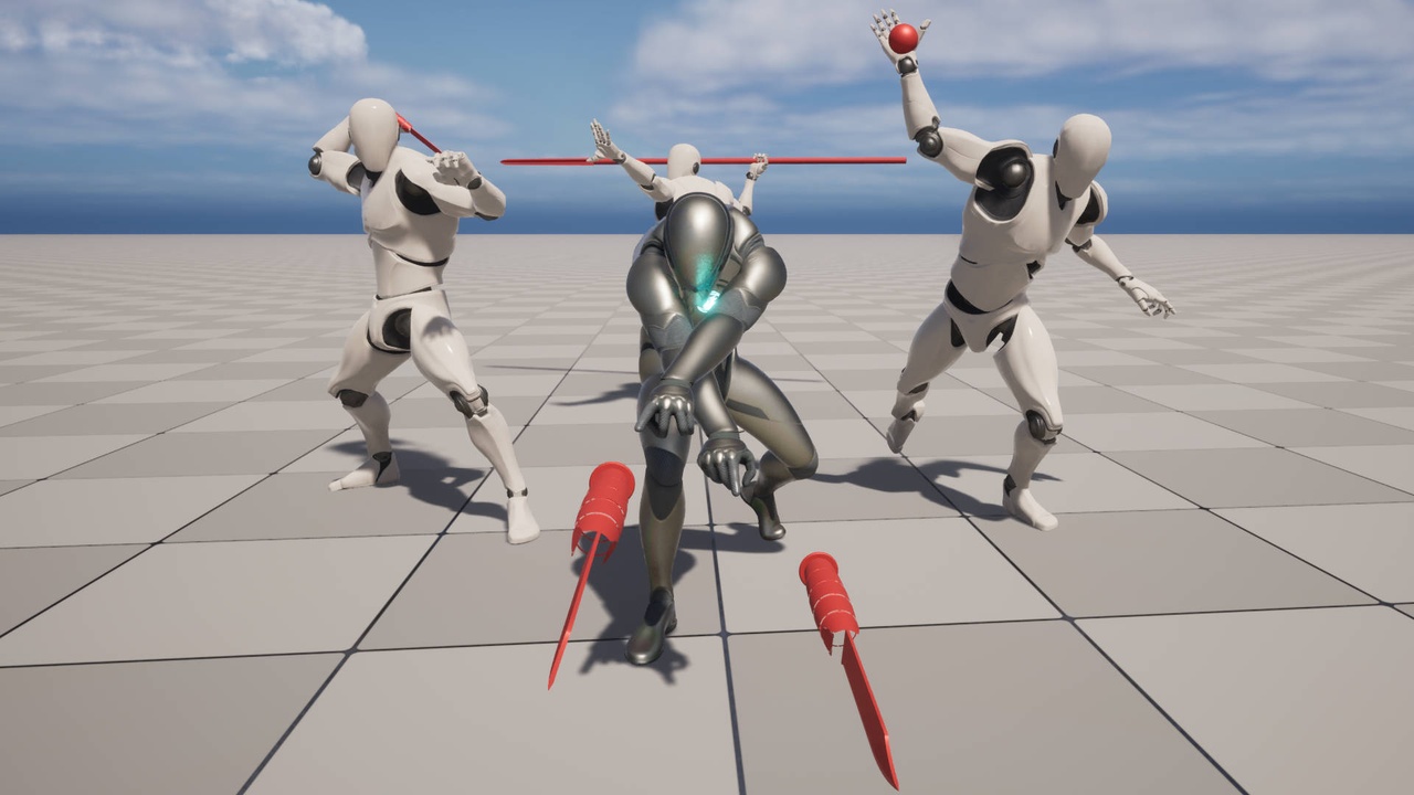 Media 1 for listing Cool Throwing Combat Animations