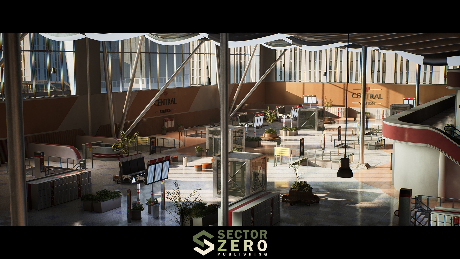 Media 1 for listing Train Station 3D Environment