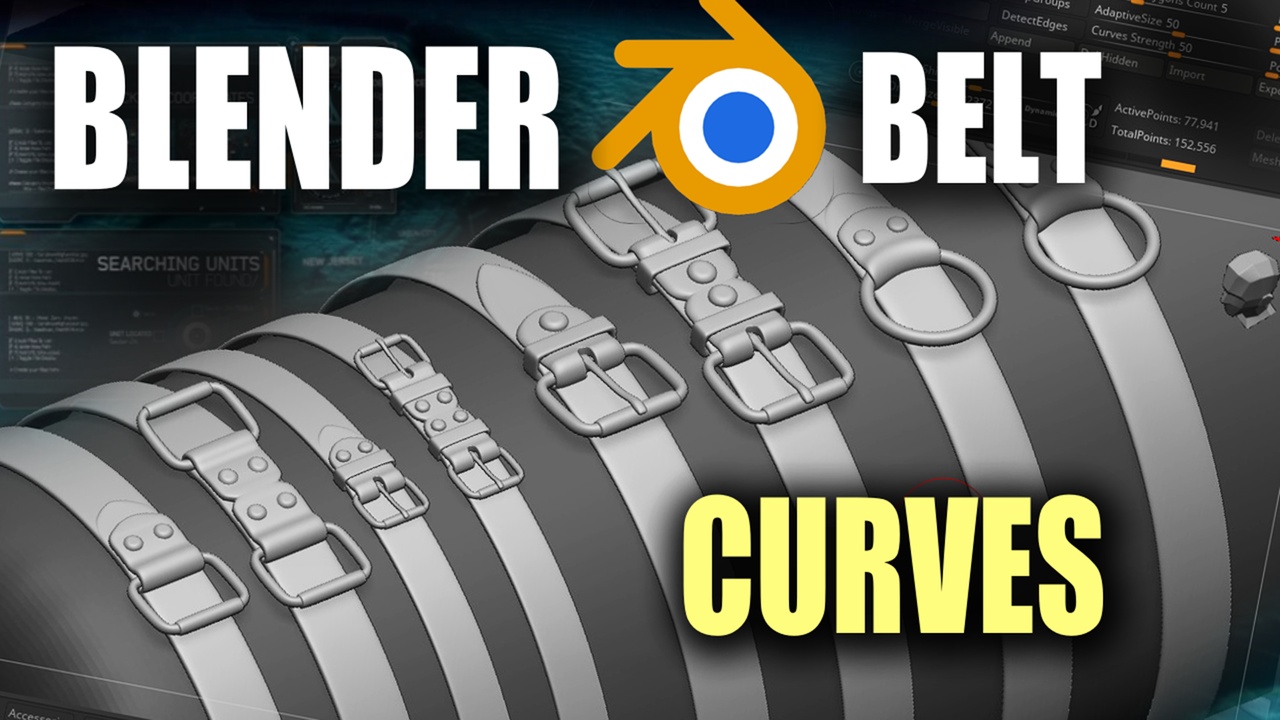 Media 1 for listing Optimized Tactical Belt Curves - (BLENDER)
