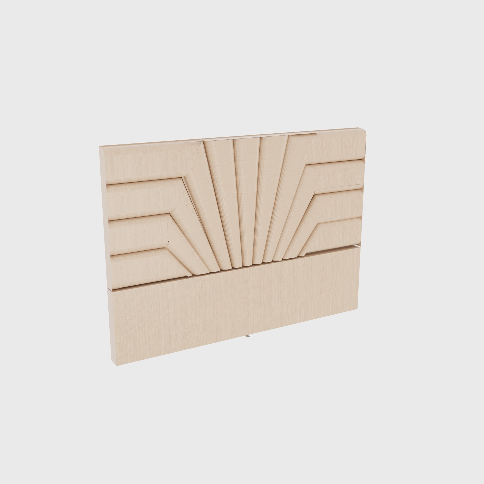 Media 1 for listing Bed Headboard Divergent Rays Set