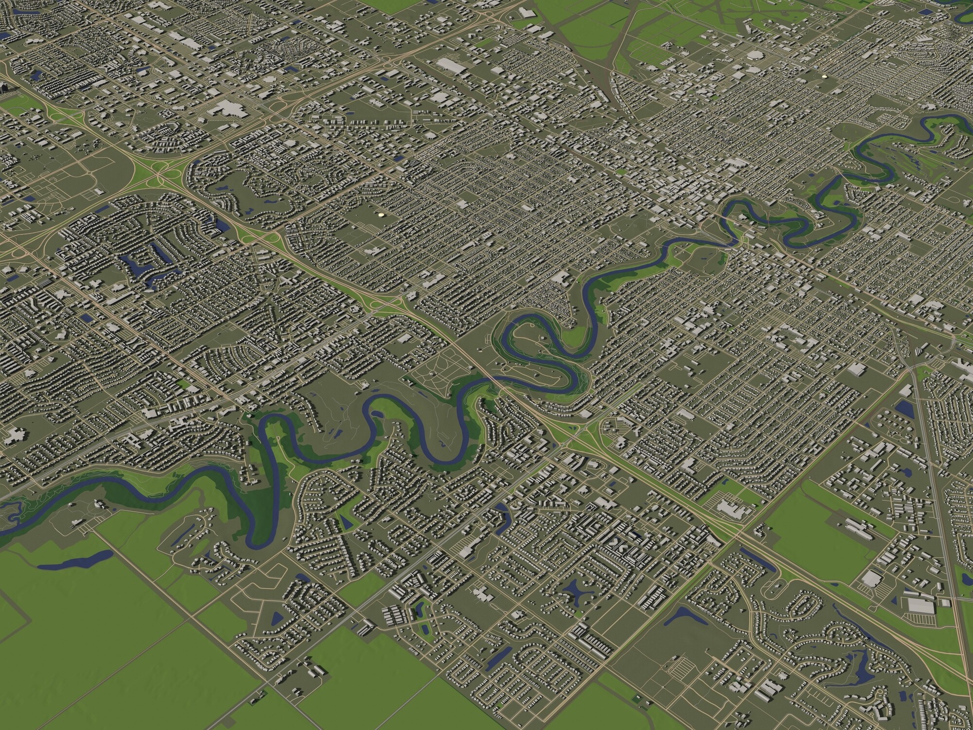 Media 1 for listing Fargo North Dakota USA in 20 km x 20 km - city and urban
