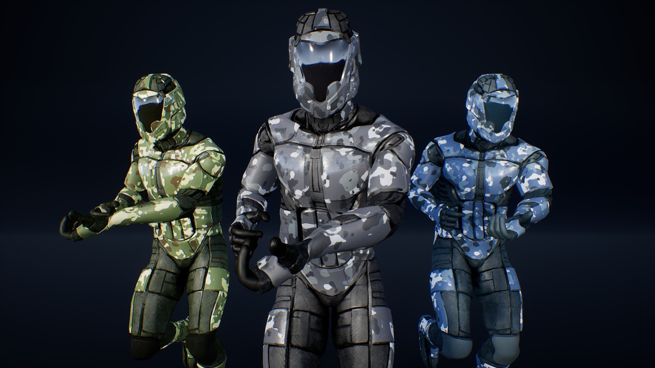 Media 1 for listing Sci-Fi Military Character