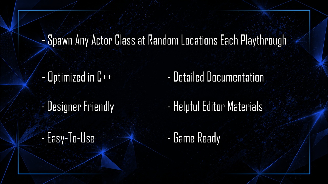 Media 1 for listing Spawn Actor Manager