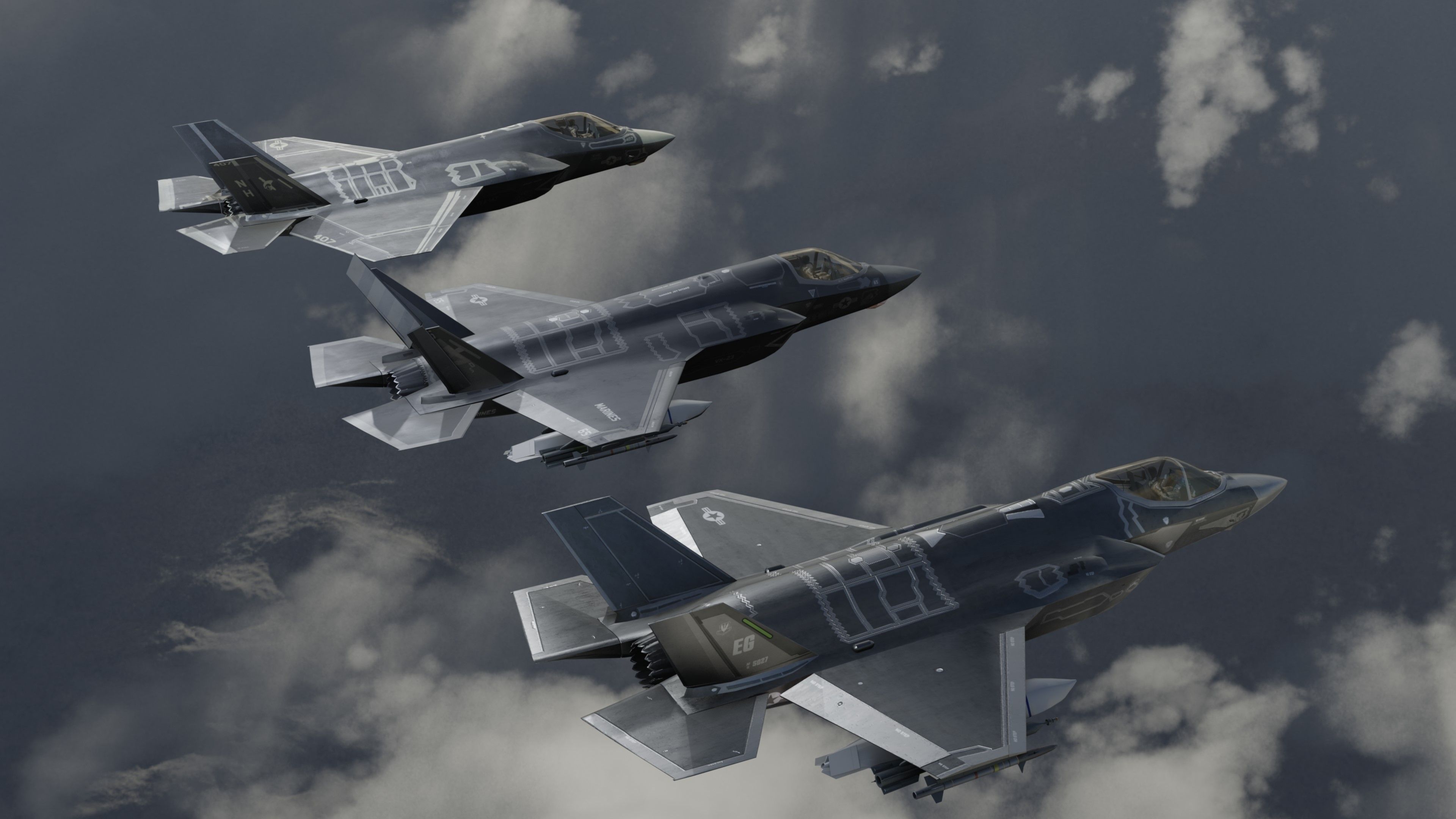 F35 Collection - Fully Rigged and High Resolution Cocpit | Fab
