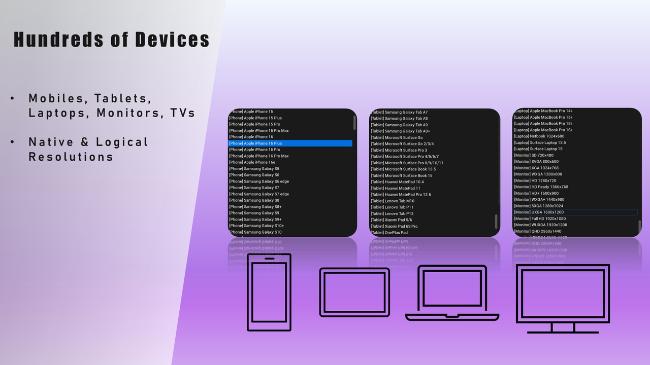 Multimedia 1 dla listy OG Device Preview Pro